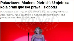 Predstava o Marlen Ditrih